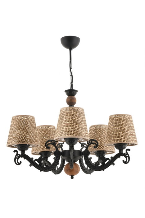 Opviq Fiona Hazeran Wood Negro, Blanco, Natural
